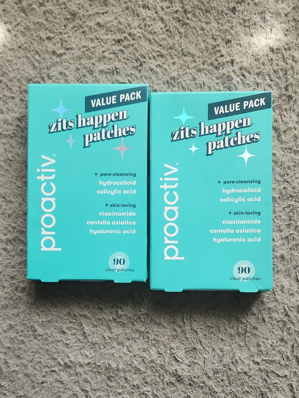 2 Proactiv Zits Happen Patches Teal